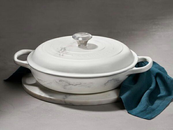 ル・クルーゼ ビュッフェキャセロール 30cm ミッドナイトグレー 希少色