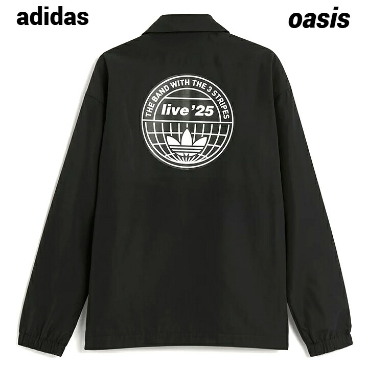 楽天市場】【adidas originals x oasis TOUR live'25 COACH JACKET