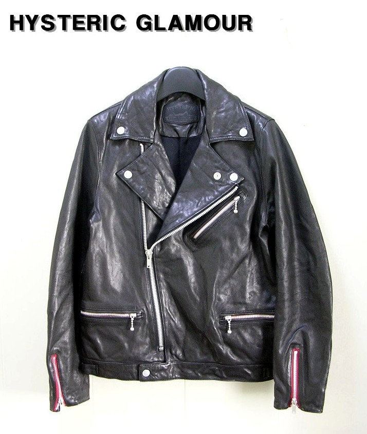 楽天市場】S【HYSTERIC GLAMOUR ヒステリックグラマー ラムレザー
