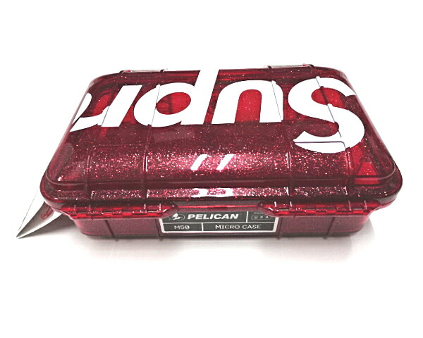 楽天市場】24FW【Supreme Pelican M50 Micro Case Red シュプリーム