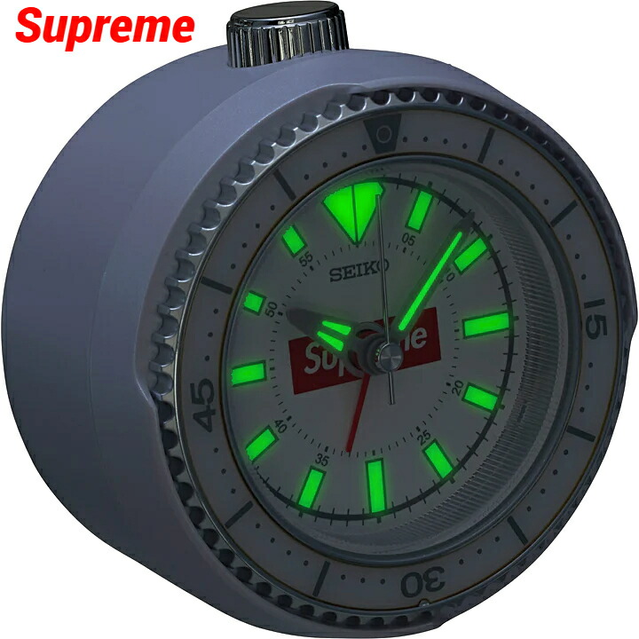 楽天市場】【Supreme x Seiko Mai Alarm Clock White シュプリーム