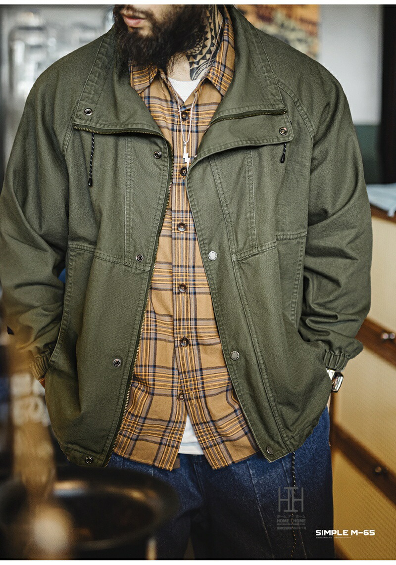 楽天市場】M65 ジャケット メンズ ショート丈 モッズコート Simple M