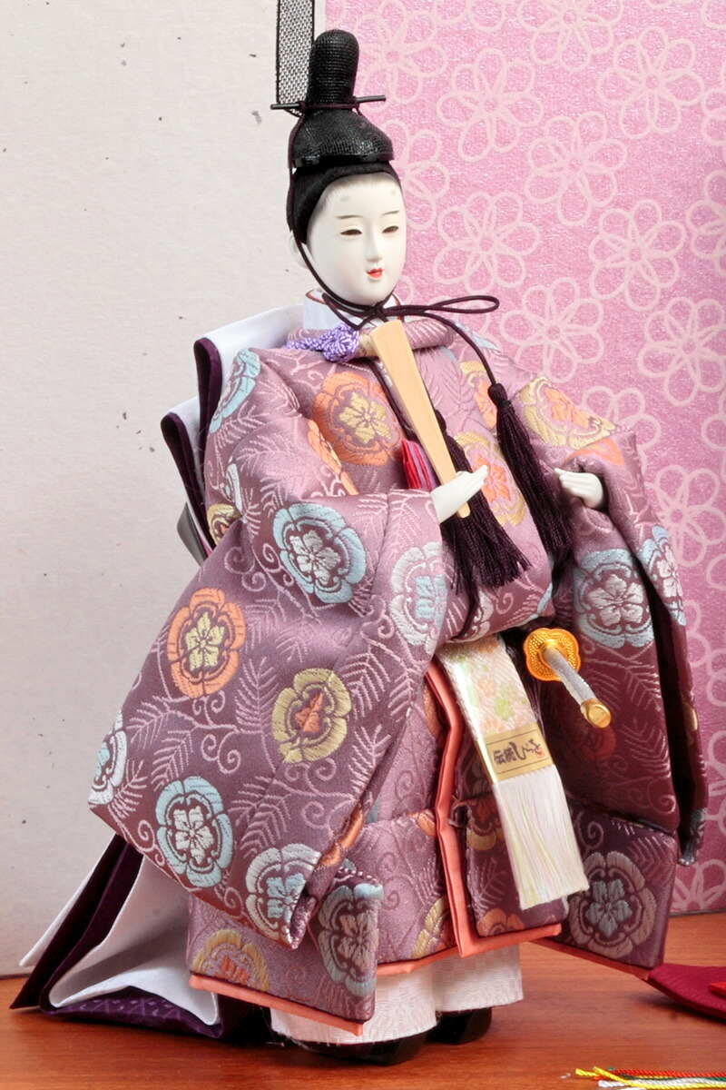 楽天市場】雛人形 久月 ひな人形 雛 平飾り 親王飾り 立雛 飯嶋紫純作