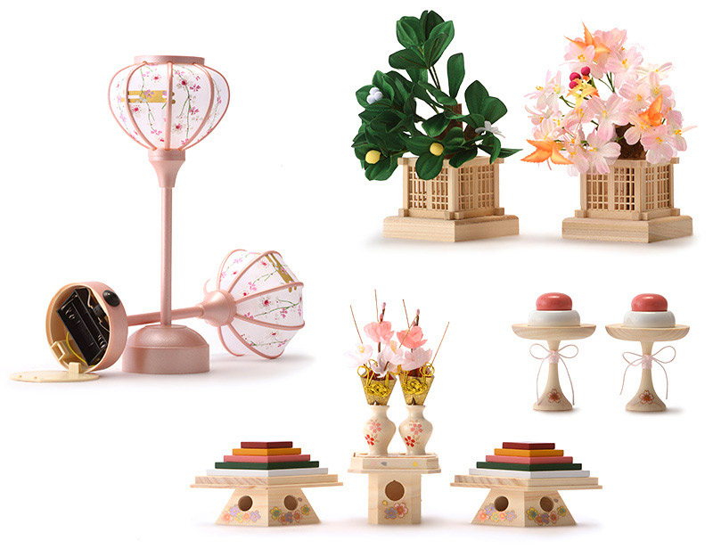 楽天市場】雛人形 特選 リカちゃん 久月 ひな人形 収納飾り 三段飾り