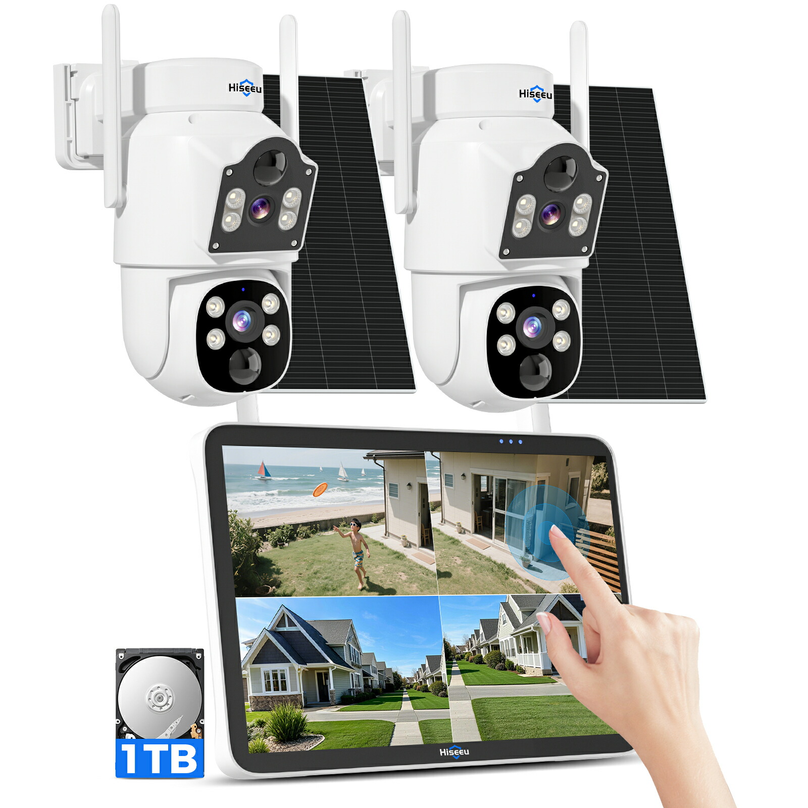 hiseeu 防犯カメラセット」の人気商品一覧 | 安い商品を通販サイトから