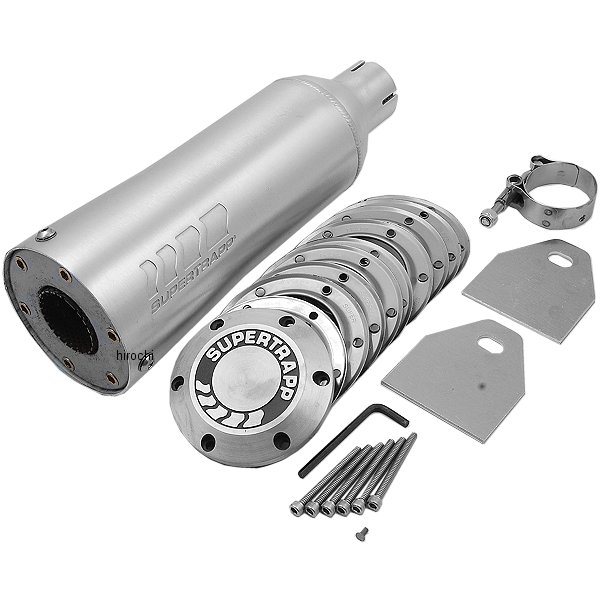 TW200 スーパートラップ スリップオンマフラー エキマニ付き 楽天市場