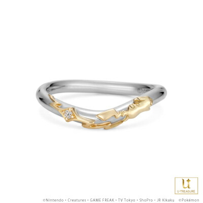 楽天市場】ポケモン ピカチュウ リング 指輪 でんきモチーフリング