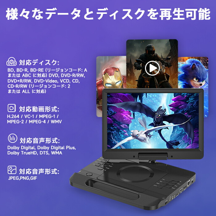 楽天市場】【開催予告☆スーパーSALE特別価格☆3/4～】dvdプレーヤー