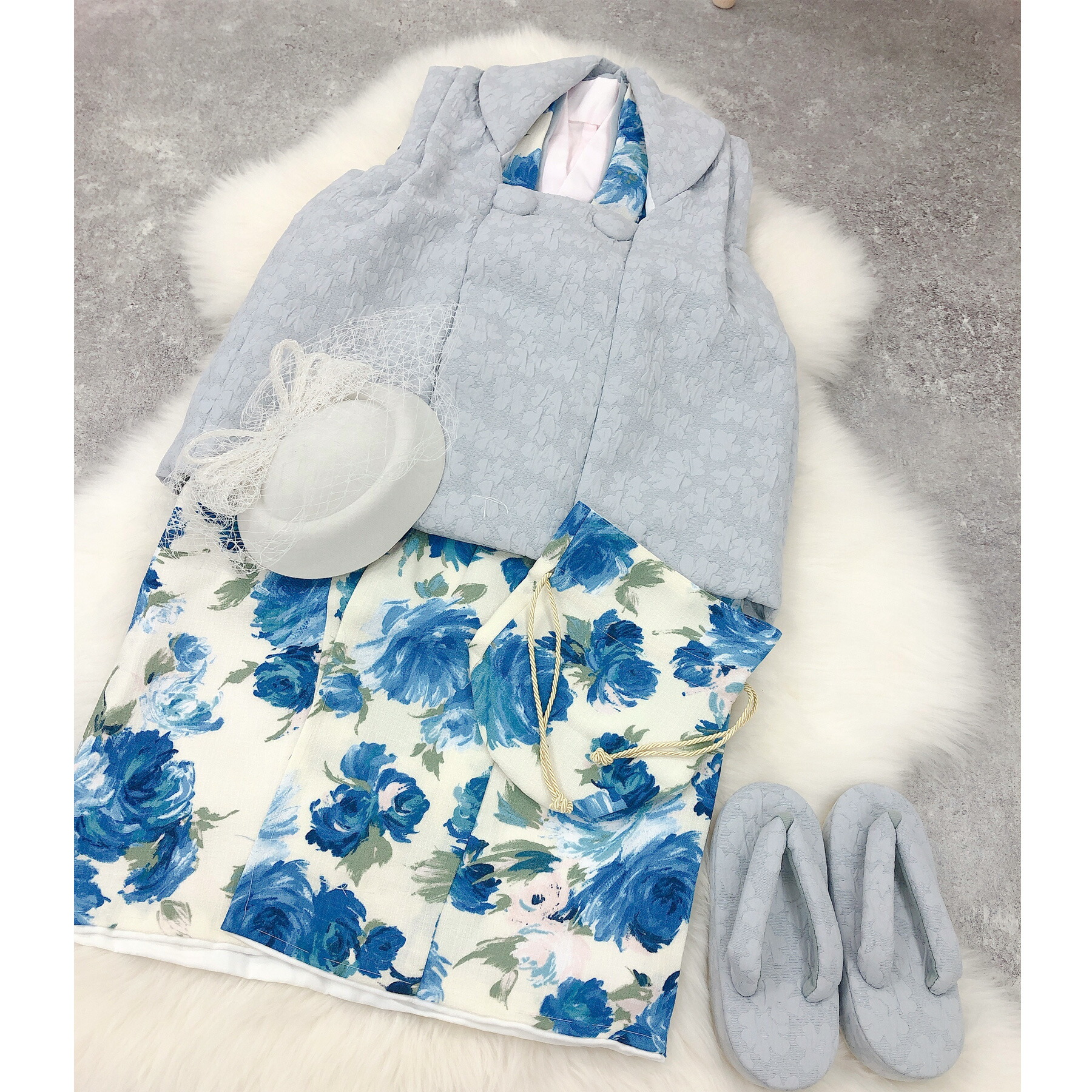 楽天市場】【レンタル】 七五三 3歳 着物 セット utatane 85cm-95cm