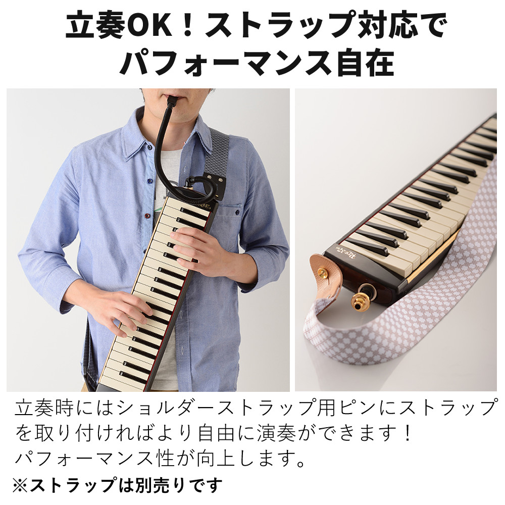 楽天市場】スズキ PRO-37v3 メロディオン 鍵盤ハーモニカ アルト 専用