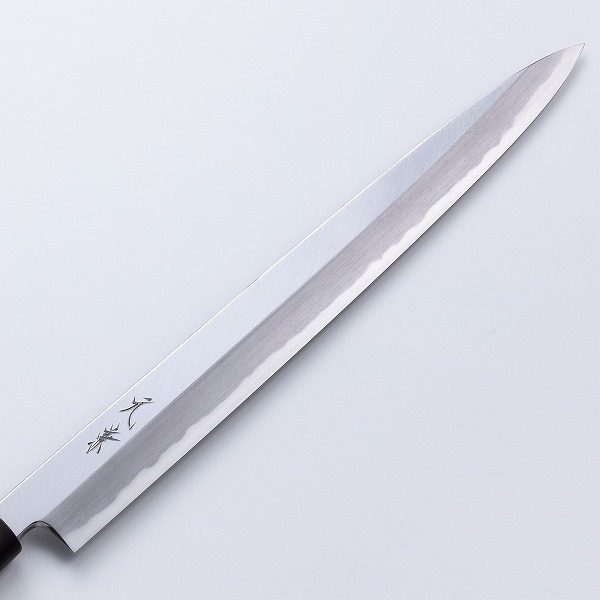 楽天市場】堺元兼 柳刃包丁 片刃 330mm 白紙2号水牛柄 木鞘付 極上品