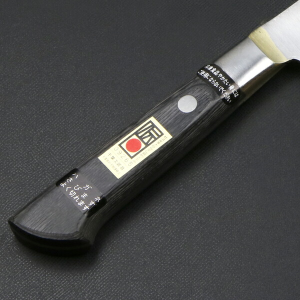 楽天市場】武蔵国光月作 筋引包丁 両刃 270mm全鋼 真鍮ロウ付け共口金