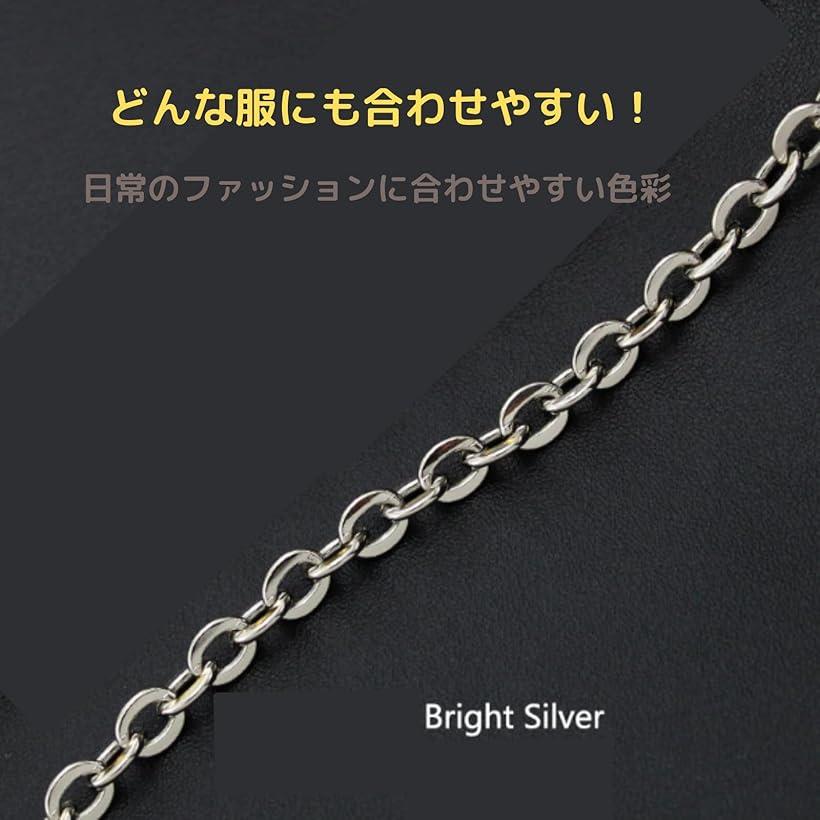 楽天市場】バッグ チェーン 120cm シルバー ショルダーバッグ 肩掛け