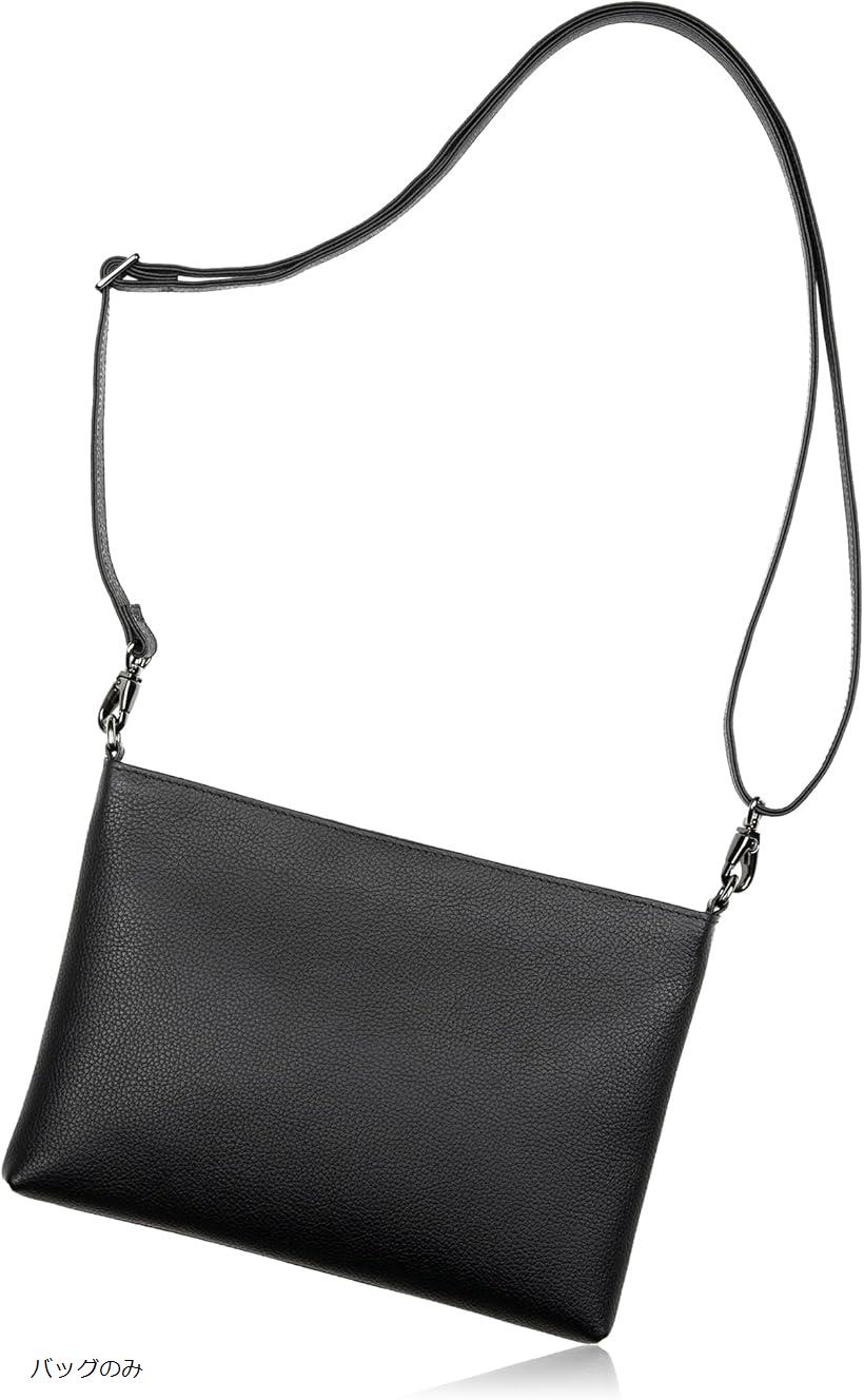 楽天市場】サコッシュ メンズ 本革 クラッチバッグ ショルダーバッグ