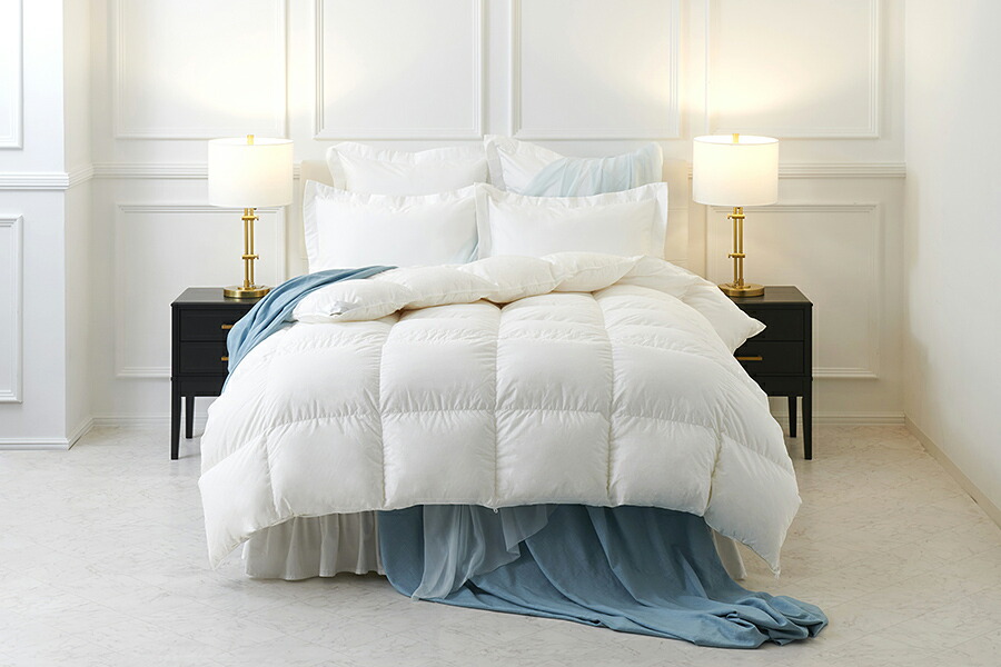 hotel like interior 羽毛布団 ダブル 元値25万 27日〆 楽天市場