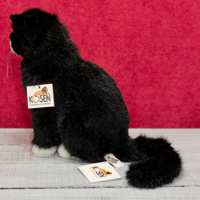 楽天市場】ケーセン ぬいぐるみ Kosen 小さな座り猫「マウシ」 23cm