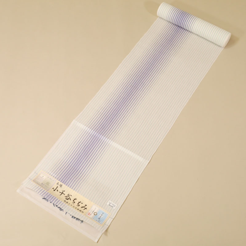 楽天市場】本場小千谷ちぢみ 反物 本麻 生地 縦縞 夏きもの 杉山織物