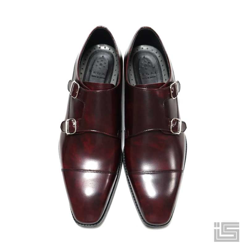 楽天市場】□ REGAL リーガル 27EL-BD Wine ダブルモンクモンク