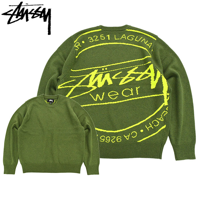 楽天市場】ステューシー STUSSY セーター メンズ Laguna Icon ( stussy