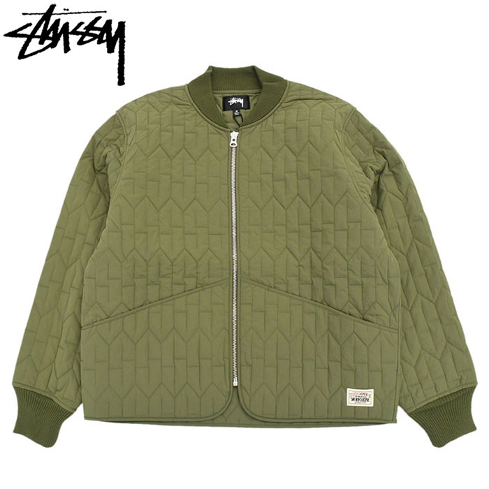 楽天市場】ステューシー STUSSY ジャケット メンズ S Quilted Liner