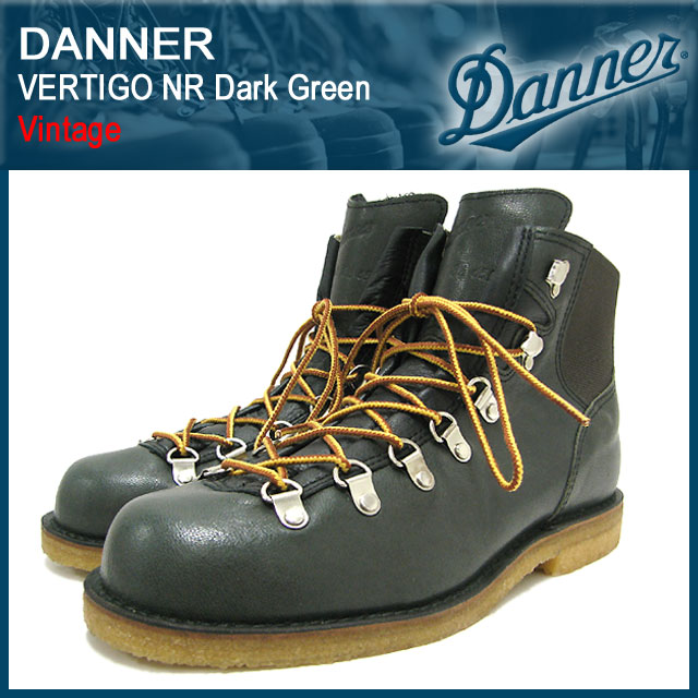 楽天市場】ダナー Danner バーティゴ ブーツ NR ダークグリーンレザー
