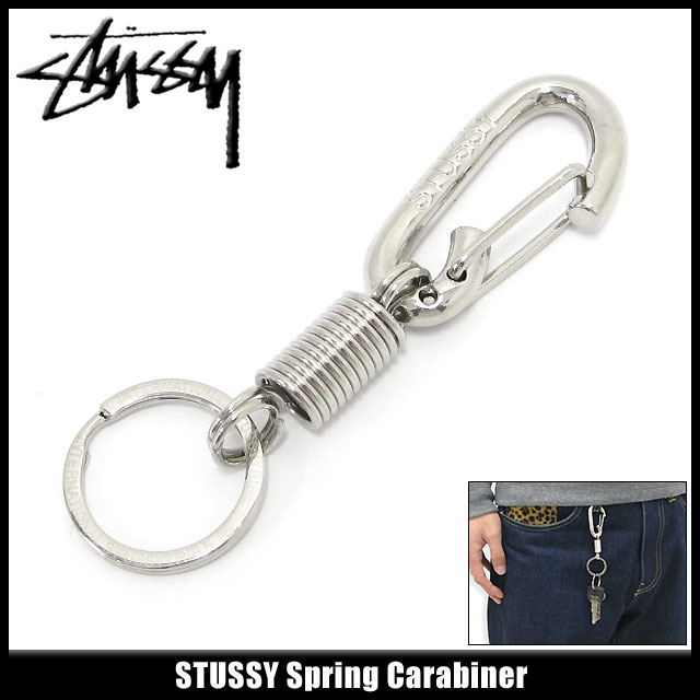 楽天市場】ステューシー STUSSY Spring カラビナ(stussy Carabiner