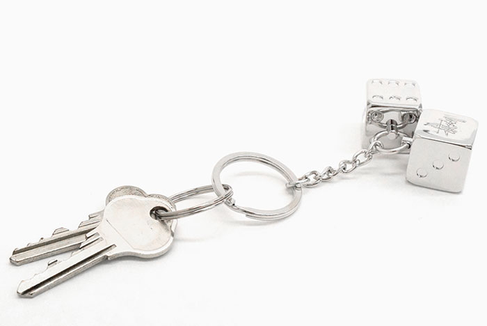 楽天市場】ステューシー STUSSY キーホルダー Metal Dice ( stussy