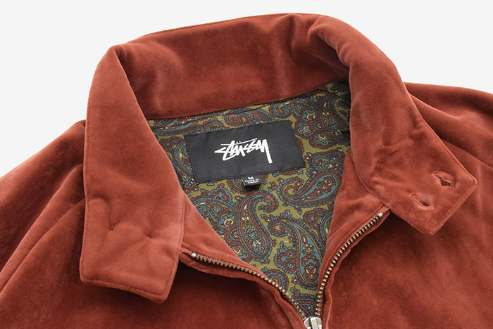 楽天市場】ステューシー STUSSY ジャケット メンズ Velvet Harrington