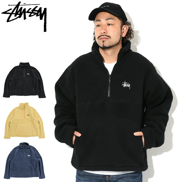 楽天市場】ステューシー STUSSY ジャケット メンズ Half Zip Mock Neck