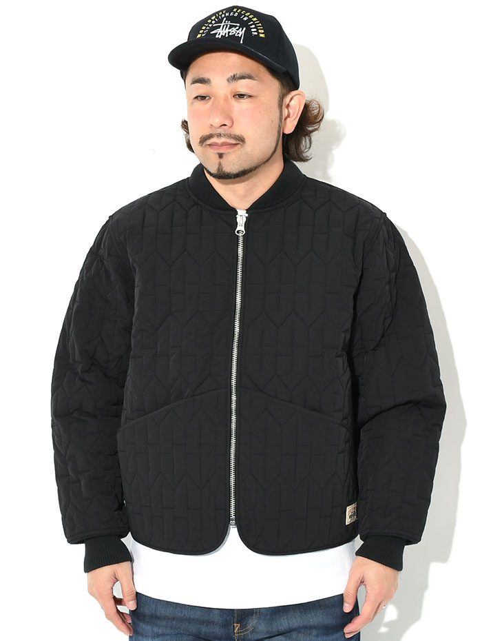 楽天市場】ステューシー STUSSY ジャケット メンズ S Quilted Liner