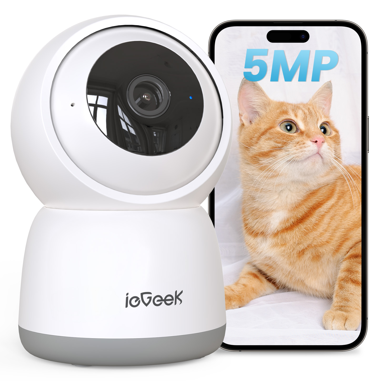 楽天市場】【360°自動定期見回り・500万画素】ペットカメラ 見守り