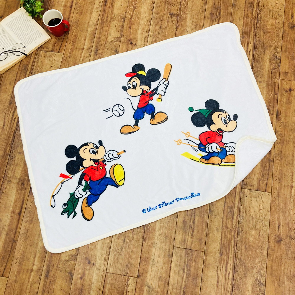 楽天市場】【◇P10倍】モリシタ ディズニー 膝掛け ブランケット