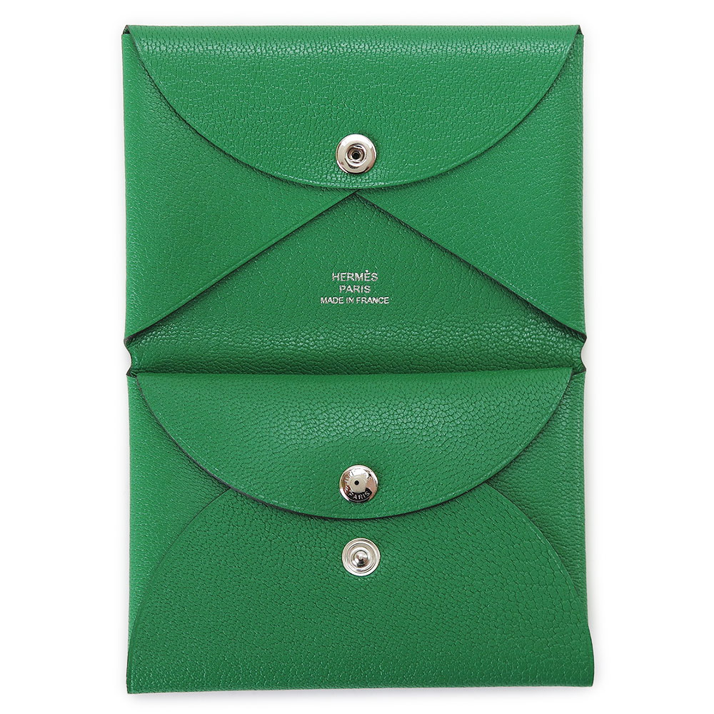 楽天市場】エルメス カードケース カルヴィ デュオ 名刺入れ コイン