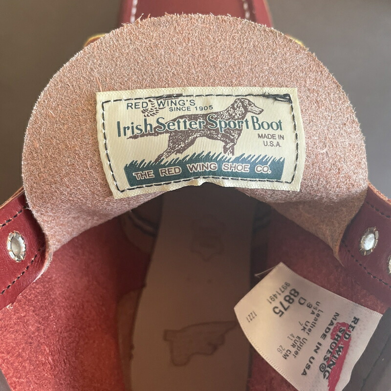 楽天市場】レッドウィング ブーツ REDWING 8875 6 CLASSIC MOC TOE 6