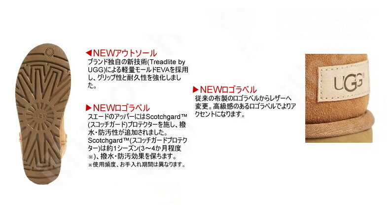 楽天市場】UGG アグ ブーツ クラシックミニ ラバーロゴ 1108231