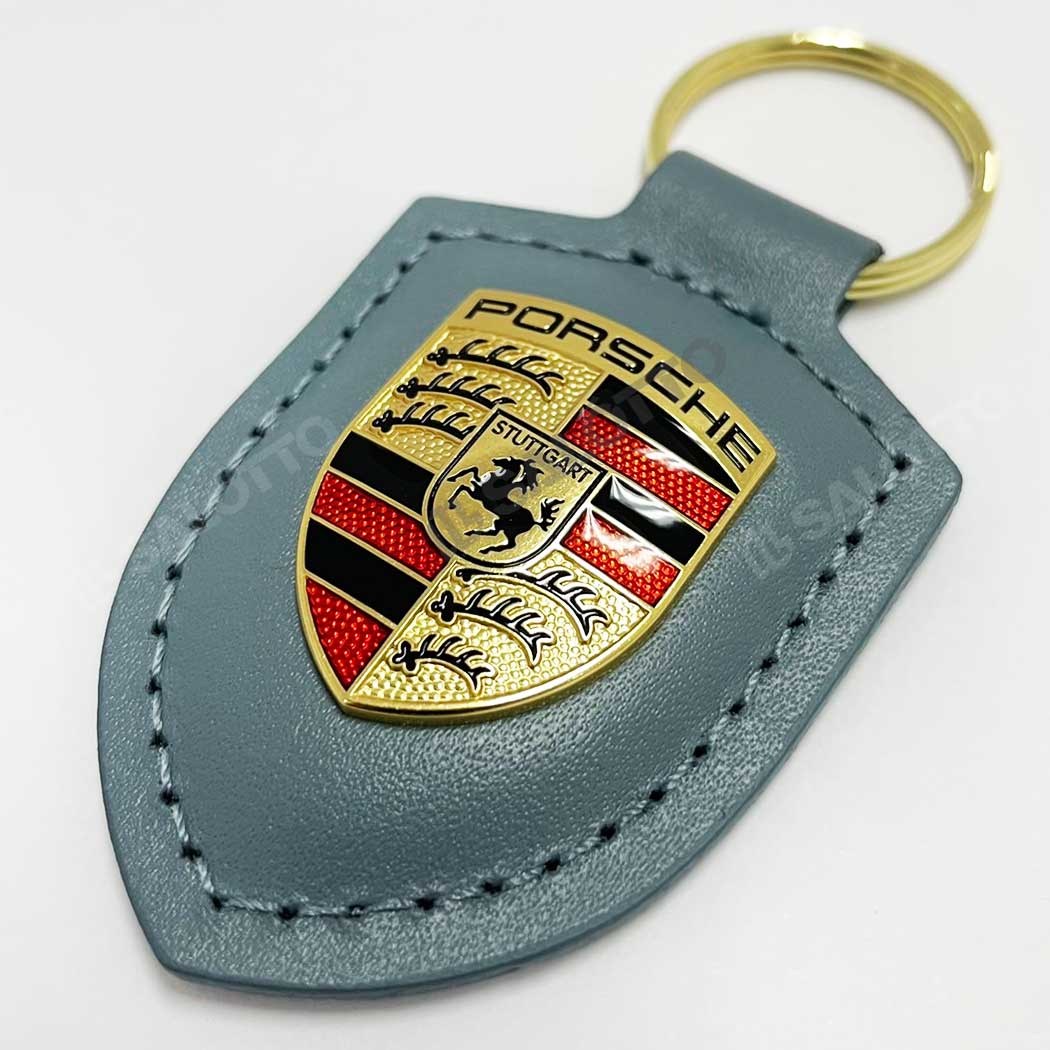 楽天市場】【 ポルシェ 純正 即日発送 】クレスト レザー キーホルダー