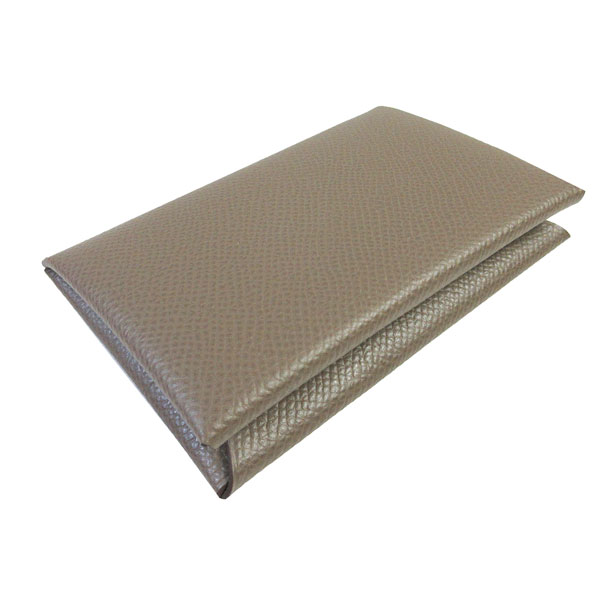 楽天市場】≪ 新品 ≫ エルメス カードケース カルヴィ エトゥープ