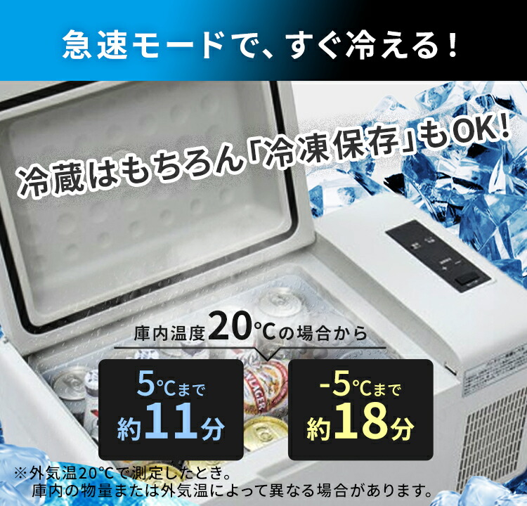 楽天市場】ポータブル冷蔵庫 アイリスオーヤマ 車載用 20L 小型
