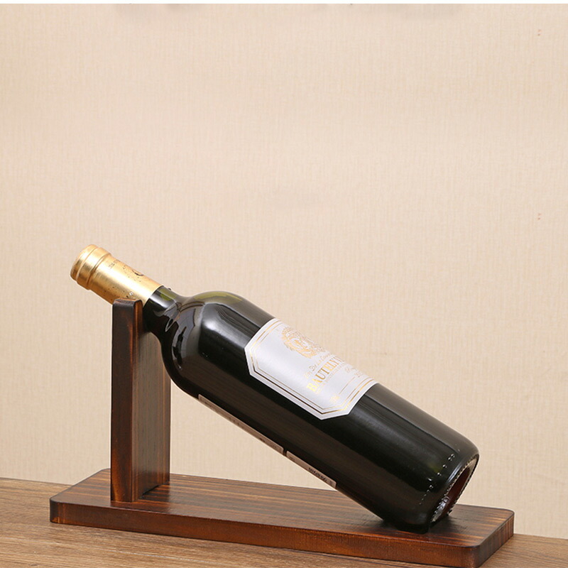 楽天市場】ワインラック ボトルホルダー 木製 1本用 シャンパン ワイン