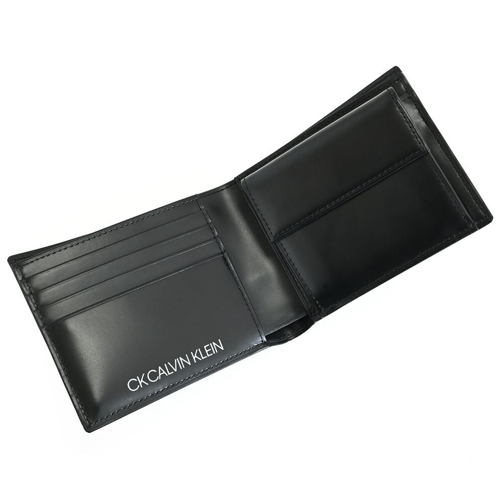 楽天市場】カルバンクライン 財布 二つ折り財布 黒(ブラック) CK