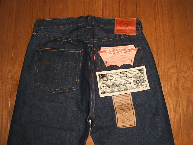 楽天市場】LEVIS(リーバイス) S501XX 1944年大戦モデル トップボタン裏
