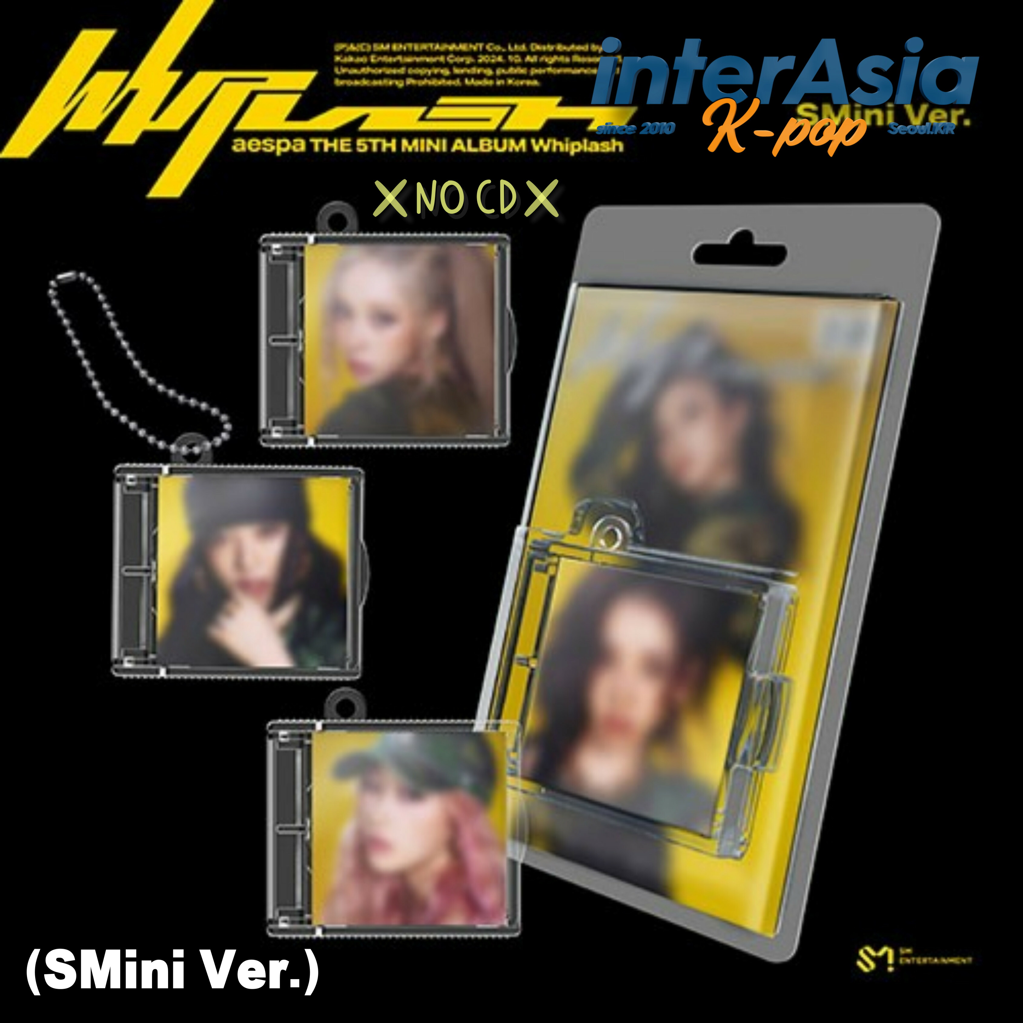 楽天市場】aespa - 5th Mini Album 「Whiplash」 (SMini Ver.) エスパ