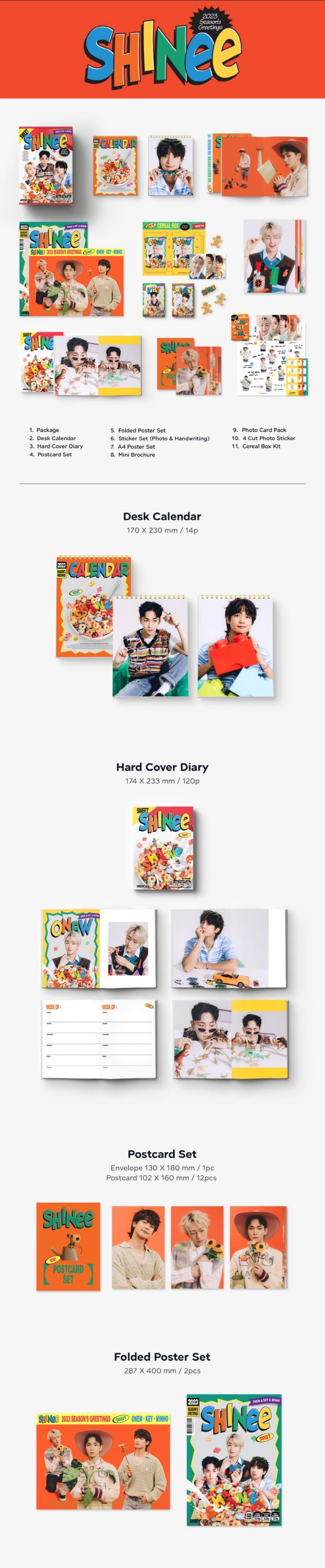 楽天市場】☆店舗特典付き☆ SHINee 2023 SEASON'S GREETINGS