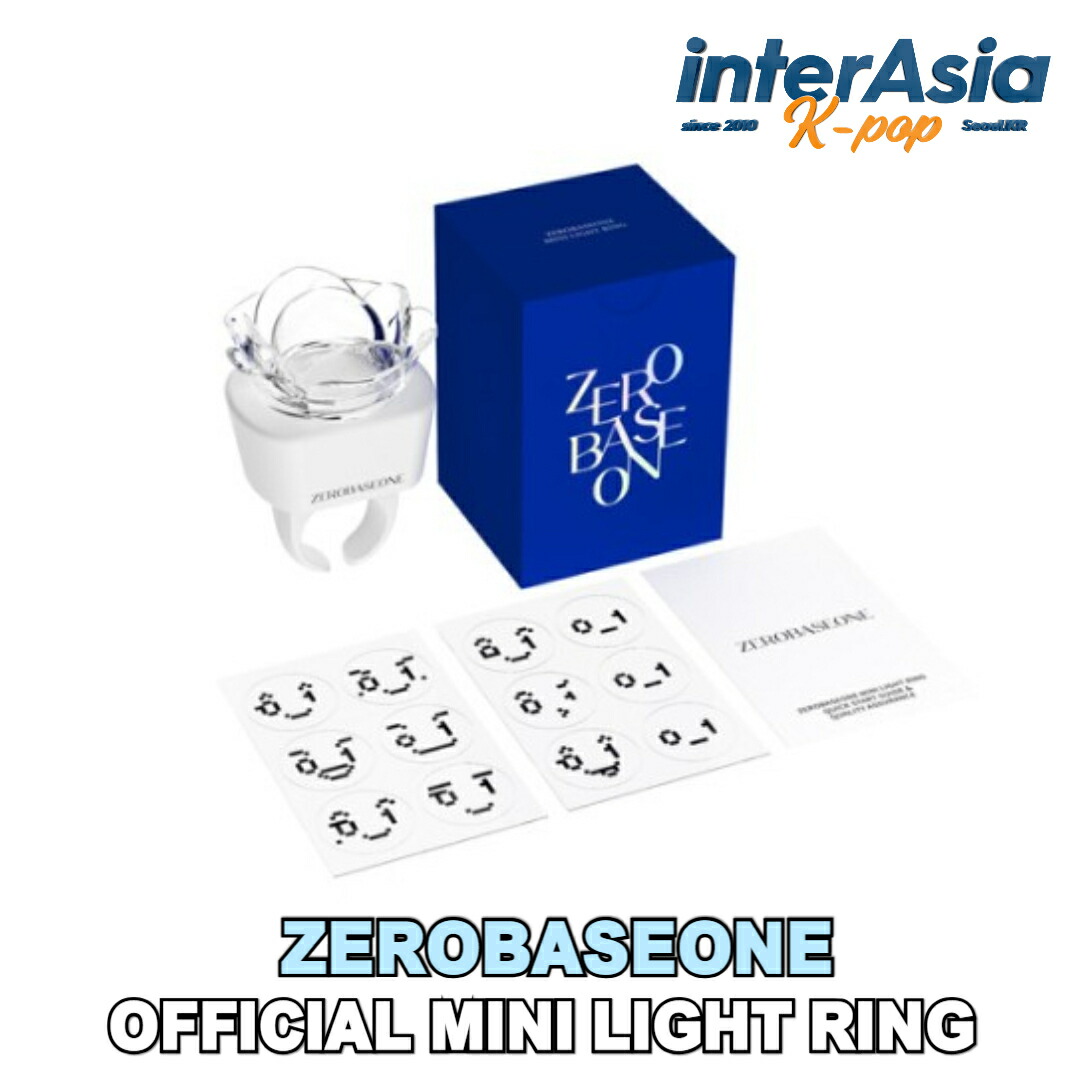 楽天市場】ZEROBASEONE - MINI LIGHT RING ゼロベースワン 公式グッズ