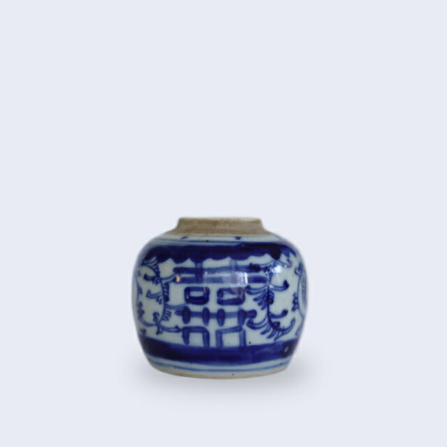 1124 中国 骨董 大明永楽年製 彩色花草文 花瓶 工芸品 時代物 1124