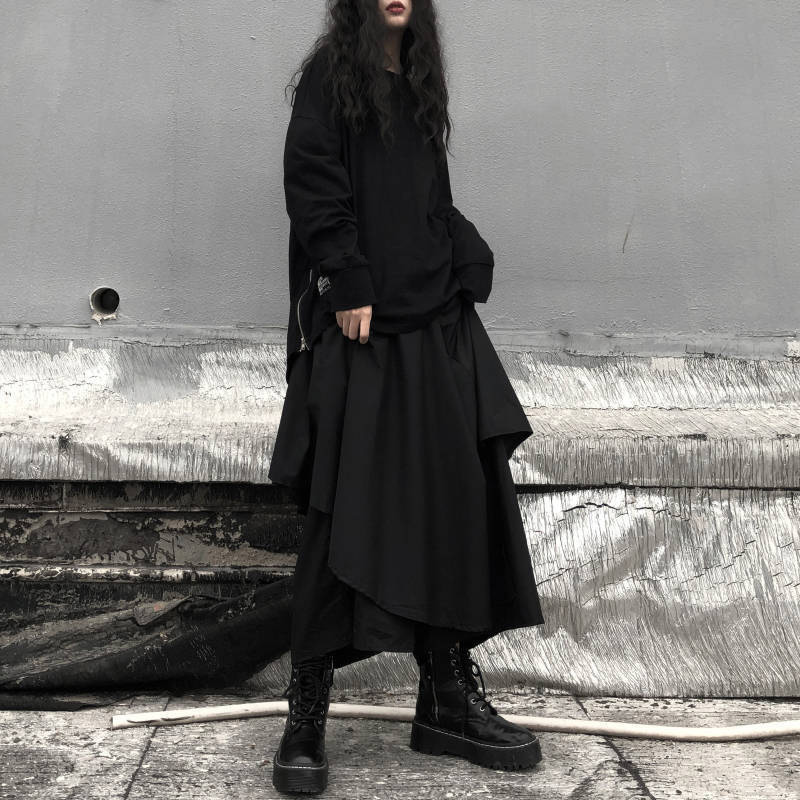 楽天市場】袴パンツ ズボン ヒップホップ ストリート モード系 ワイド