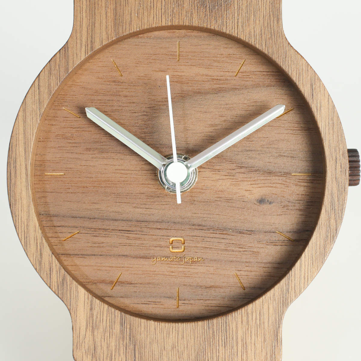 楽天市場】置き時計 腕時計風 木製 天然木 ヤマト工芸 北欧 北欧風