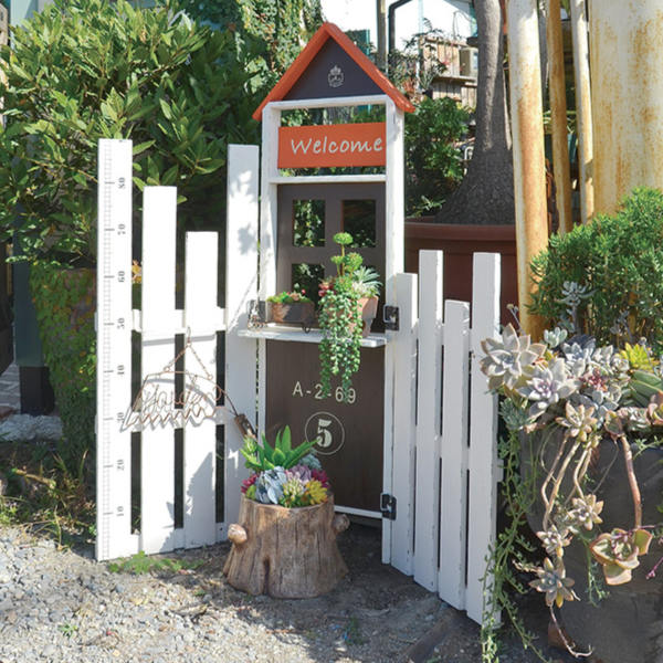 楽天市場】ガーデンフェンス ガーデン収納 プランター ニューハウス