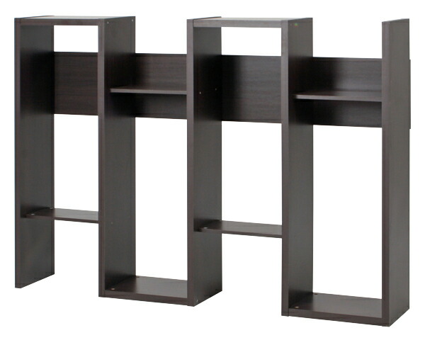 楽天市場】ディスプレイシェルフ ハイタイプ 4段 S型 オープンラック