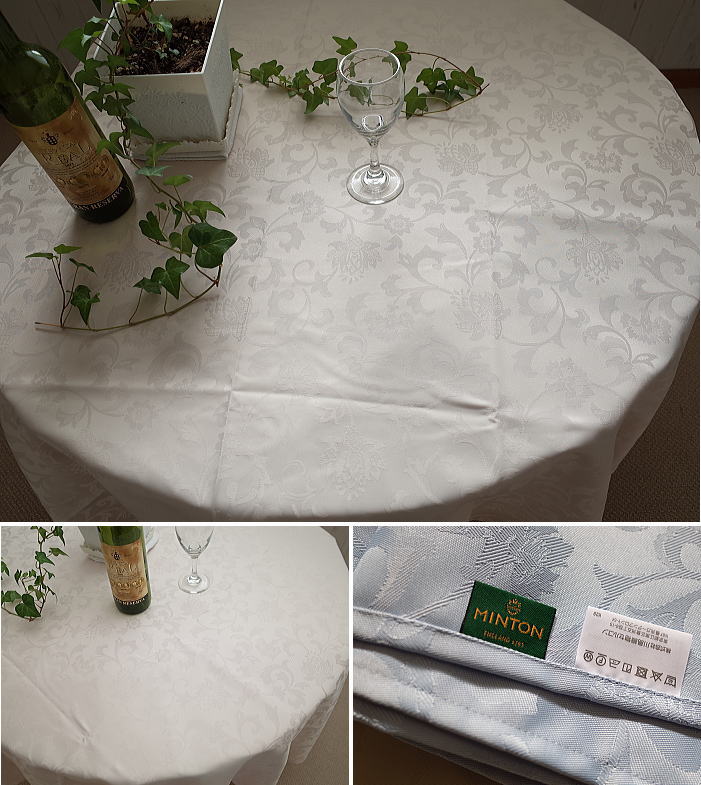 楽天市場】ミントン テーブルクロス ハドンホールアイビーサイズ約150